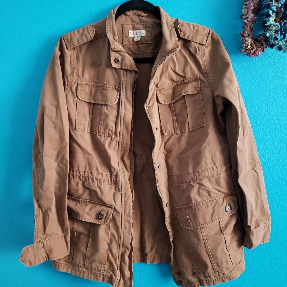 Tan outerwear merona jacket